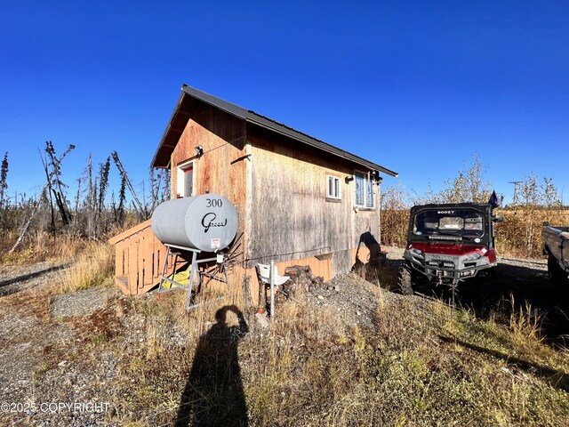 view of side of property