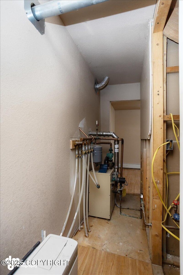 view of utility room