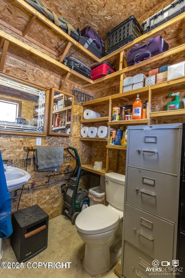 bathroom with toilet