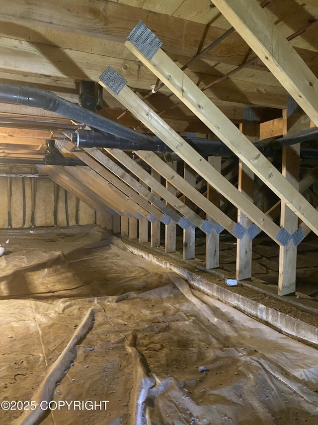 408 Haller St, Kenai, AK 99611 - view of attic