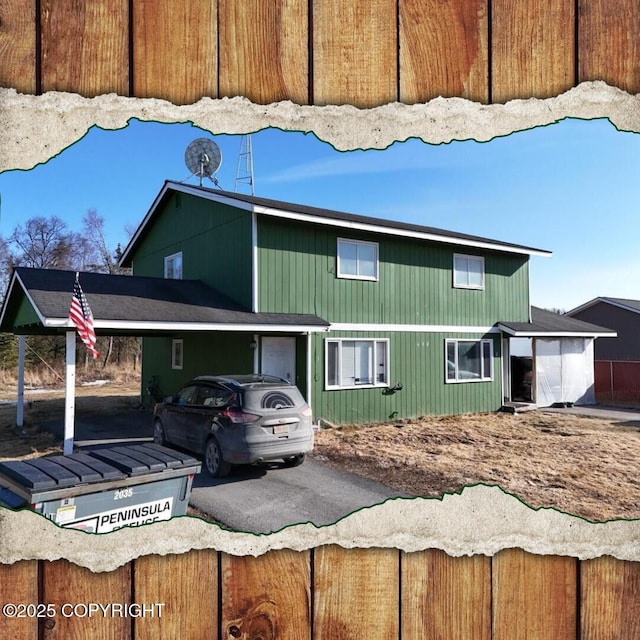 408 Haller St, Kenai, AK 99611 - view of front of property featuring an attached carport