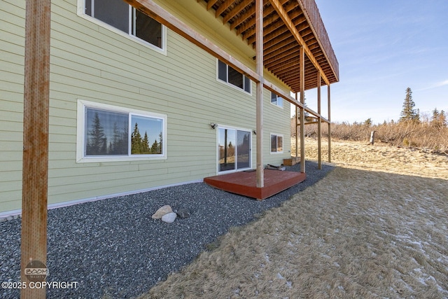 view of rear view of house