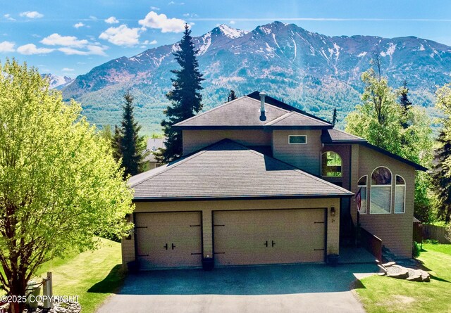 20420 Williamsburg Dr, Eagle River, AK 99577 - view of mountain background