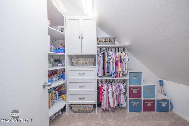 view of closet