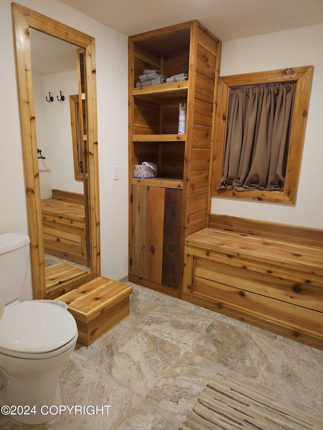 bathroom with toilet