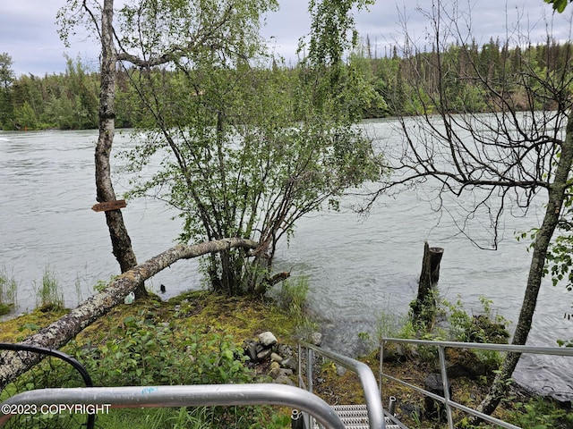 view of water feature