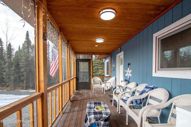 35376 Betty Lou Dr, Sterling, AK 99672 - view of unfurnished sunroom