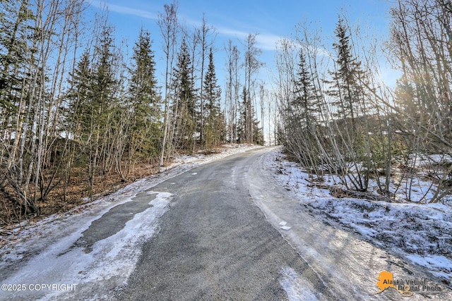 view of road