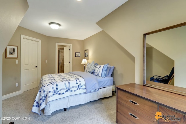 bedroom featuring carpet flooring