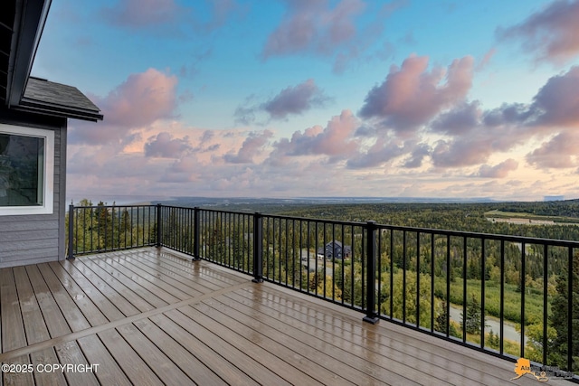 view of deck