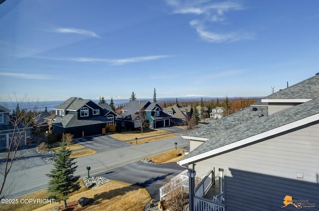 exterior space featuring a residential view