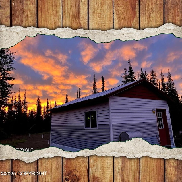 000 Barbara St, Sterling, AK 99672 - view of property exterior at dusk