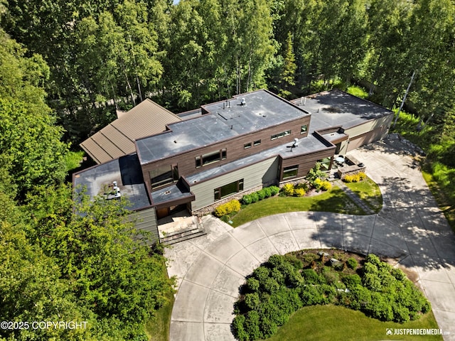 1665 Bob Atwood Cir, Anchorage, AK 99517 - aerial view of property and surrounding area