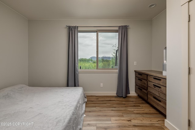 9475 E Spring Creek Cir, Wasilla, AK 99654 - bedroom with wood finished floors and baseboards