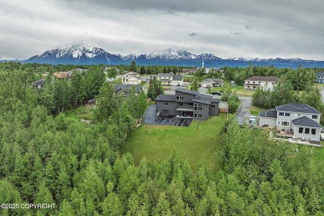 9475 E Spring Creek Cir, Wasilla, AK 99654 - view of mountain background with nearby suburban area