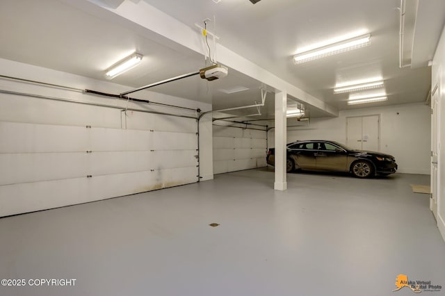 1091 Northpointe Bluff Dr, Anchorage, AK 99501 - garage with a garage door opener