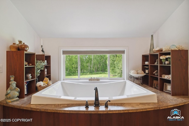 19136 S Birchwood Loop Rd, Chugiak, AK 99567 - bathroom with a bathtub