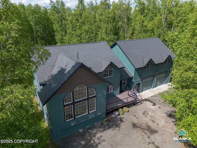 19136 S Birchwood Loop Rd, Chugiak, AK 99567 - view of subject property with a forest