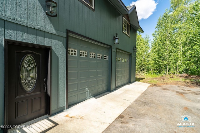 19136 S Birchwood Loop Rd, Chugiak, AK 99567 - view of garage