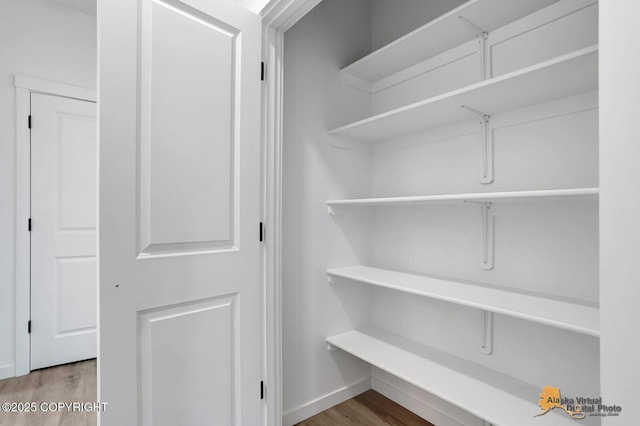 view of closet