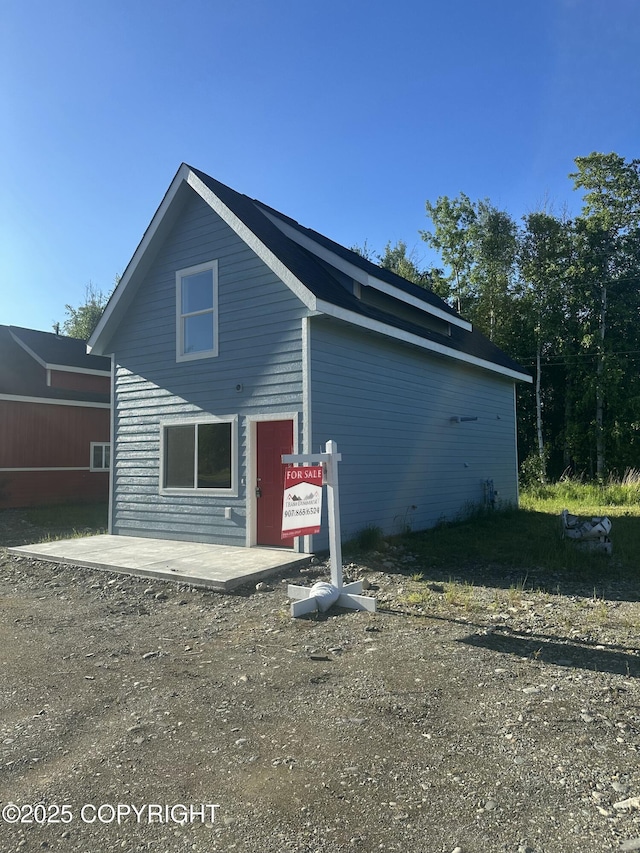 9650 W Herkimer Dr # C, Wasilla, AK 99623 - view of back of house