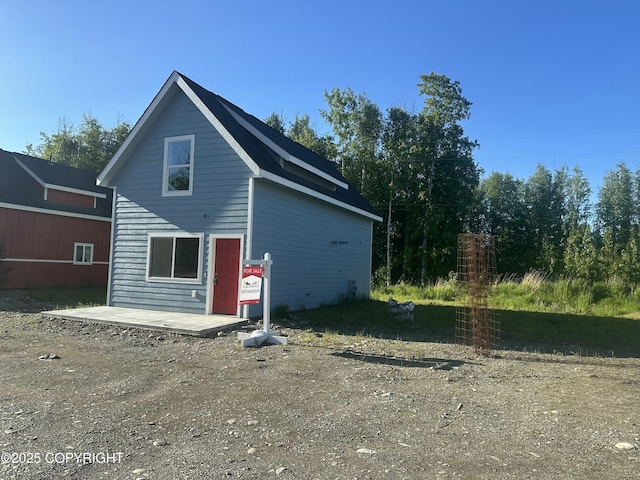 9650 W Herkimer Dr # C, Wasilla, AK 99623 - view of back of property