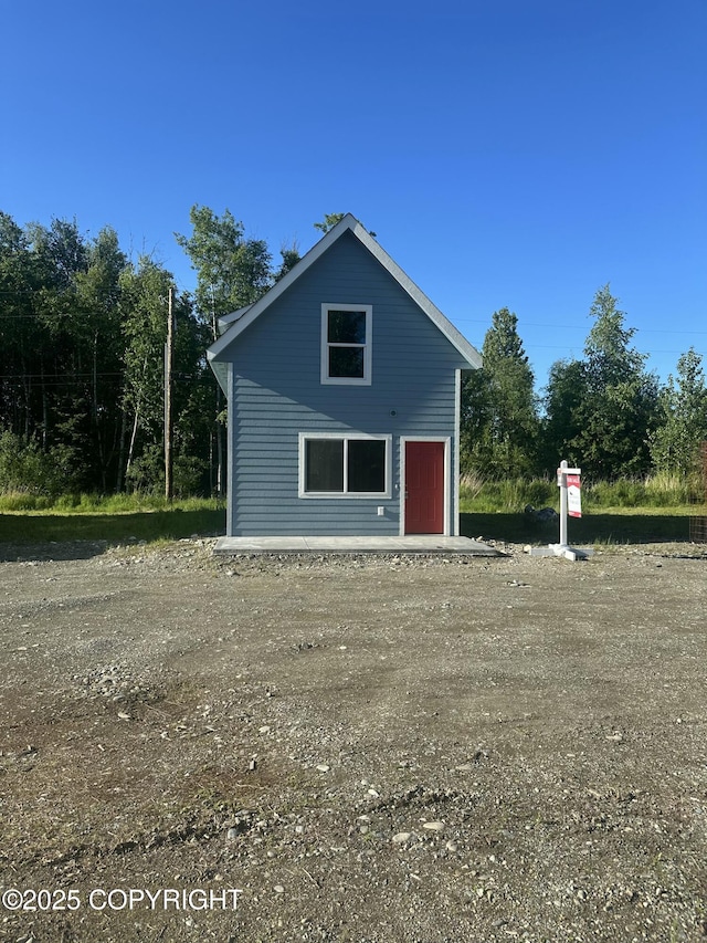 9650 W Herkimer Dr # C, Wasilla, AK 99623 - view of side of home