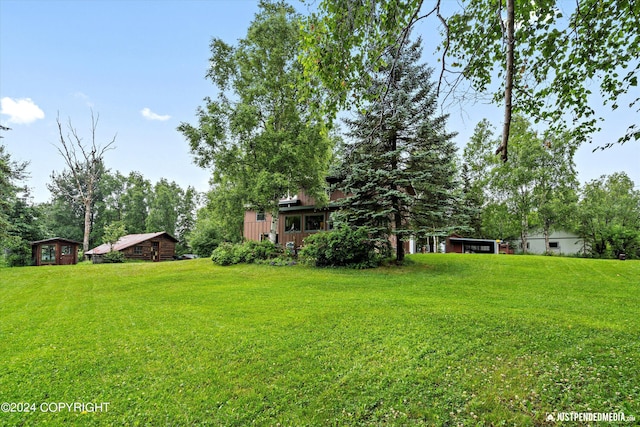 view of yard