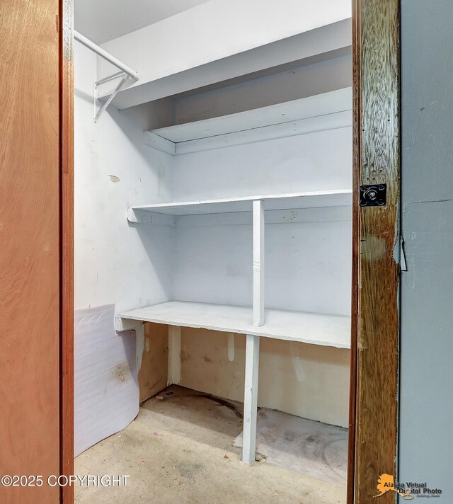 view of storage