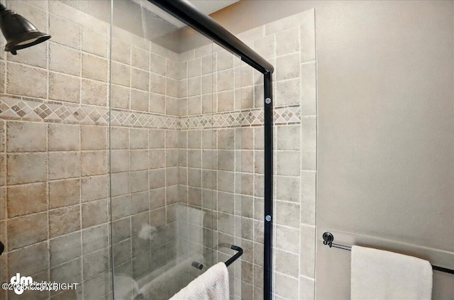 19016 Mountain Point Cir, Eagle River, AK 99577 - bathroom with tiled shower