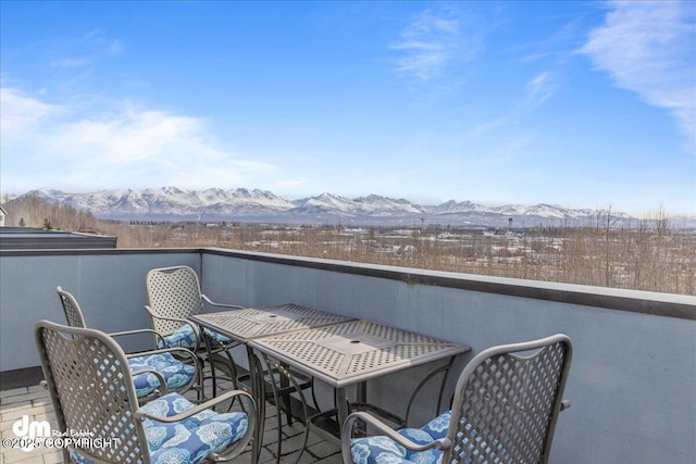1382 Northbluff Dr # 4B, Anchorage, AK 99501 - balcony with a mountain view