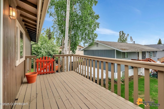 8400 E 11th Ct, Anchorage, AK 99504 - view of deck