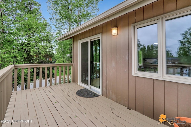 8400 E 11th Ct, Anchorage, AK 99504 - view of deck