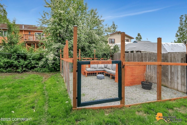 8400 E 11th Ct, Anchorage, AK 99504 - view of gate
