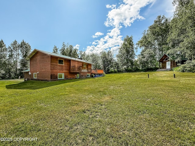 6934 Inlet Vista Dr, Wasilla, AK 99623 - view of green lawn