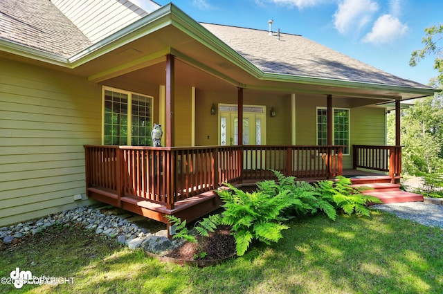 18221 Amonson Rd, Chugiak, AK 99567 - view of porch