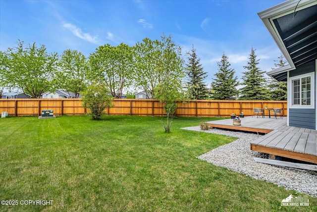 11510 Tulin Park Loop, Anchorage, AK 99516 - view of yard featuring a deck