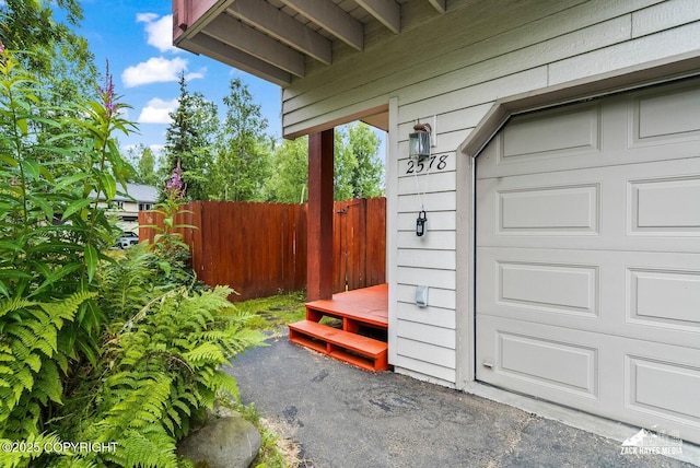 2578 Glacier St # 8, Anchorage, AK 99508 - view of garage