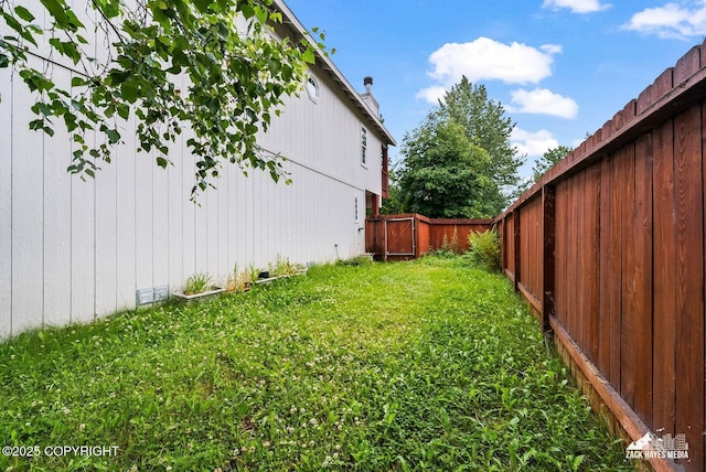 2578 Glacier St # 8, Anchorage, AK 99508 - view of fenced backyard