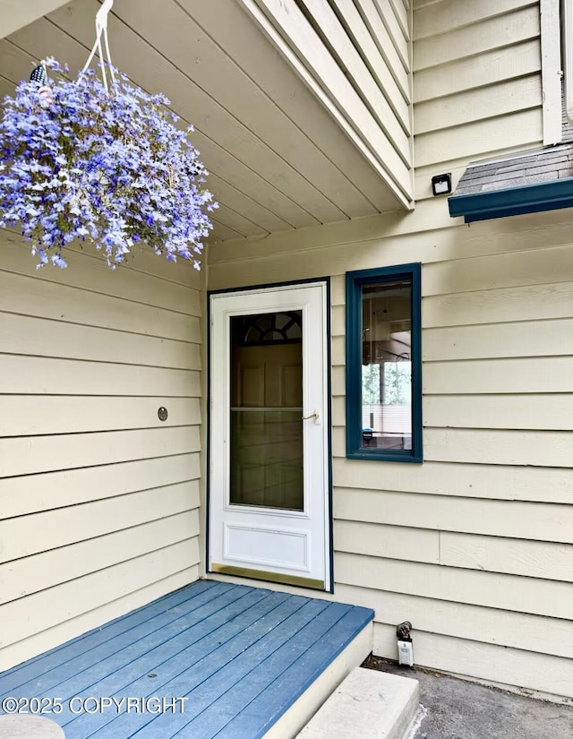 19440 Timberline Dr, Eagle River, AK 99577 - entrance to property