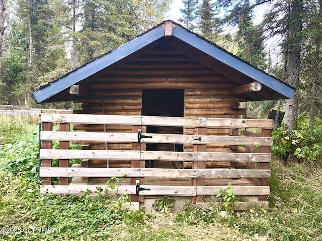 52899 Kingery Rd, Nikiski/North Kenai, AK 99611 - view of outbuilding with an outdoor structure and an exterior structure