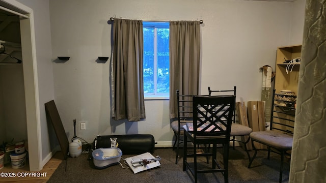 52899 Kingery Rd, Nikiski/North Kenai, AK 99611 - living area featuring baseboards and a wealth of natural light