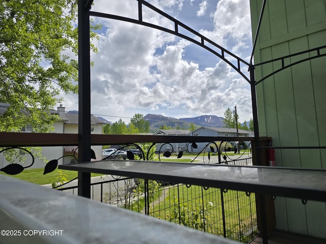 8041 Northwind Ave, Anchorage, AK 99504 - balcony with a mountain view