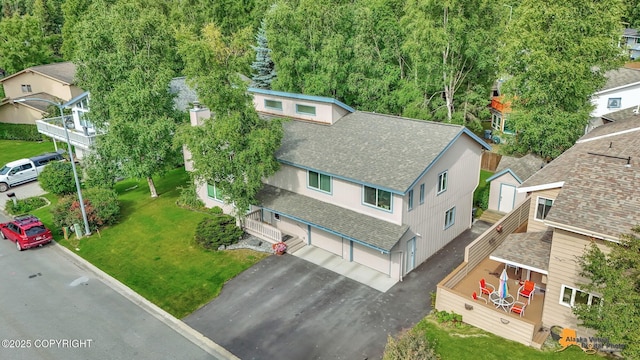 aerial view
