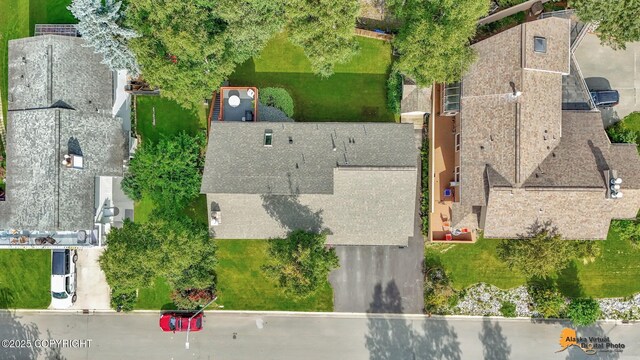drone / aerial view