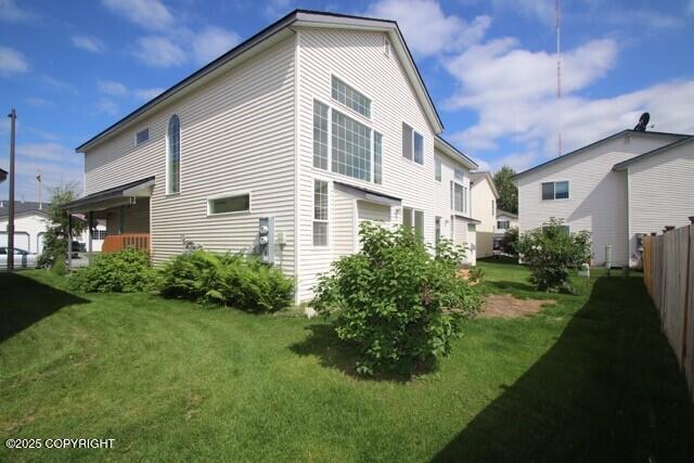 view of side of property