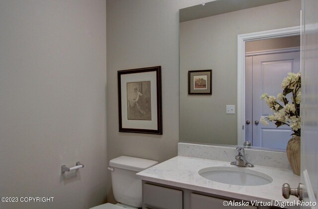 300 Shageluk St, Anchorage, AK 99504 - bathroom with toilet and vanity