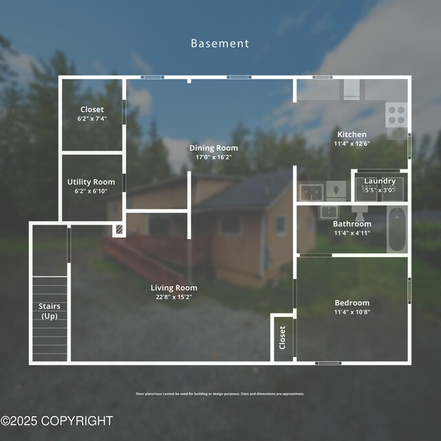 7621 E 4th Ave, Anchorage, AK 99504 - view of layout