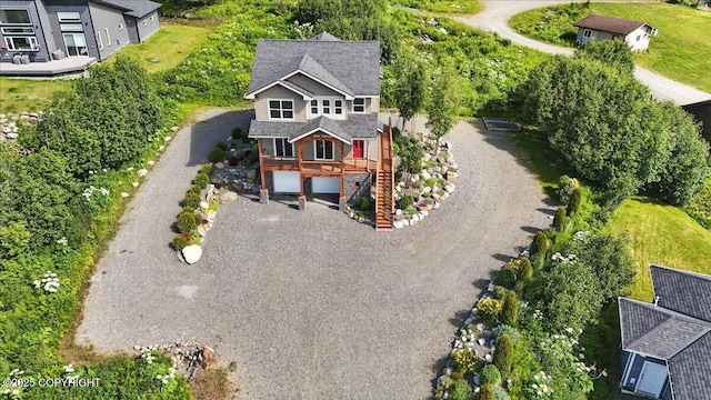 3866 Cabana Ct, Homer, AK 99603 - view from above of property