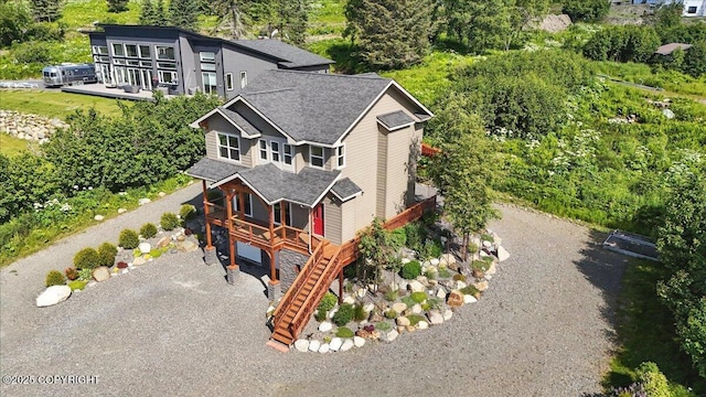 3866 Cabana Ct, Homer, AK 99603 - aerial view of property and surrounding area